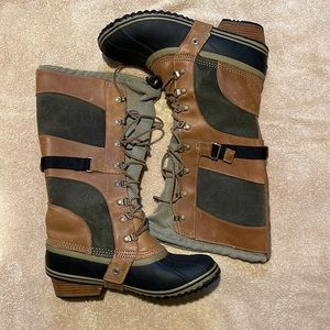Sorel. Womens size 10.5. Retired style. Waterproof. Tall boot. No original box